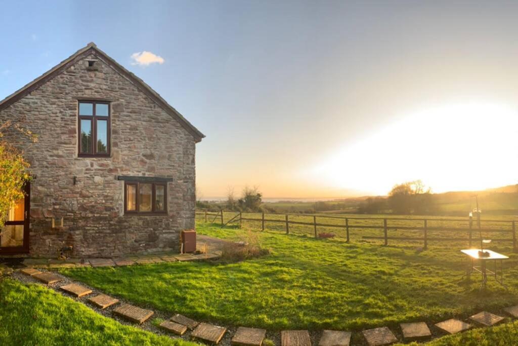 Villa Edge Barn Woolaston Exterior foto